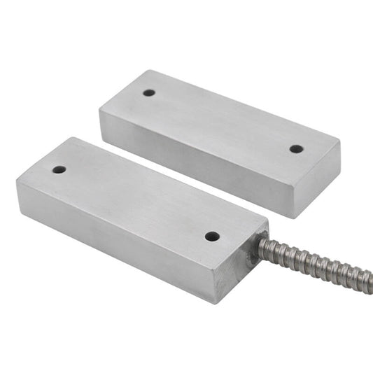 Flair High Voltage Magnetic Contact, 3" Gap, Form C, 18" Armored Cable, 500V (1000-66-634)