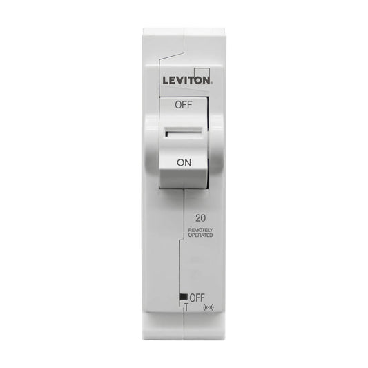 Leviton Branch Circuit Breaker 20A 1-POLE Thermal, Smart w/ Remote, Gen 2 (LB120-ST)