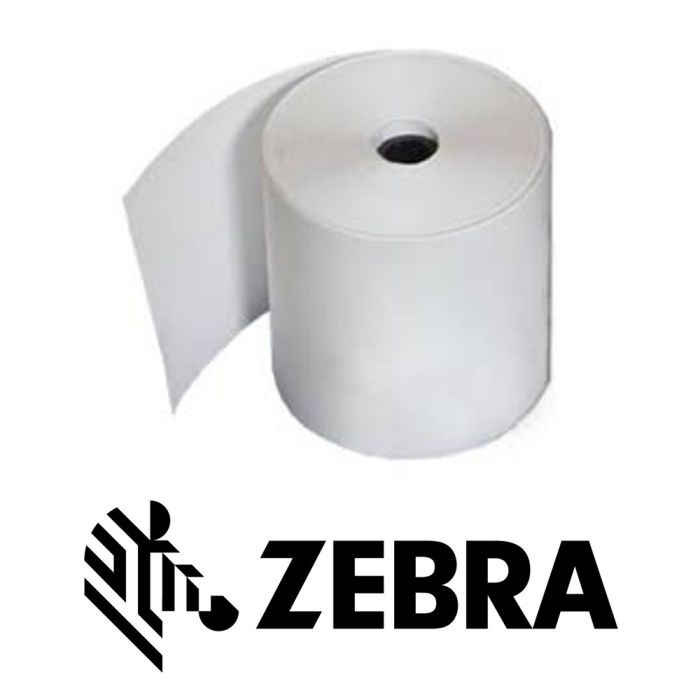 Zebra Z-Perform 1000D 2.4 mil Receipt - 4\" (101.60 mm) x 574 ft (174.96 m) - Wh