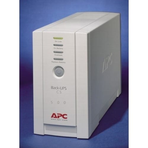 APC by Schneider Electric APC Back-UPS CS 500 - 500 VA/300 W - 2,4 minutos
