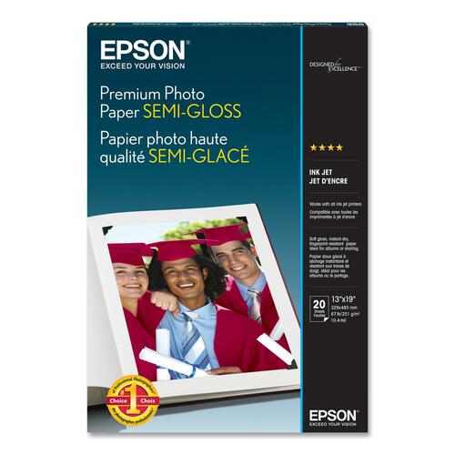20SHT 13X19 PREM SEMIGLOSS PHOTO SUPER-B F/ 1270 1280 2000P