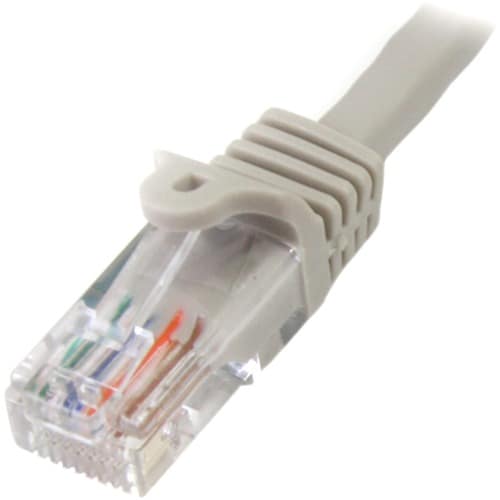 Câble patch UTP Cat5e anti-accrocs StarTech.com de 15,2 m (50 pi) gris