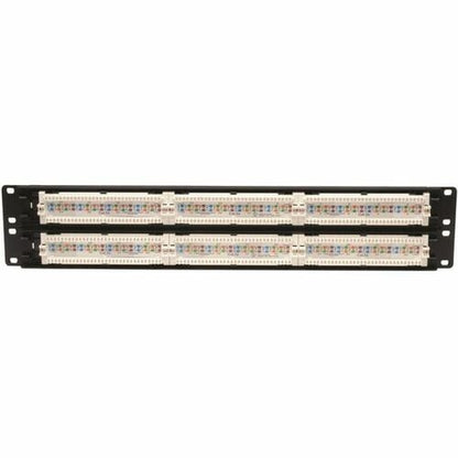 Tripp Lite 48-Port Cat5e Cat5 Rackmount Patch Panel 568B 110 Punch 2URM TAA - 48