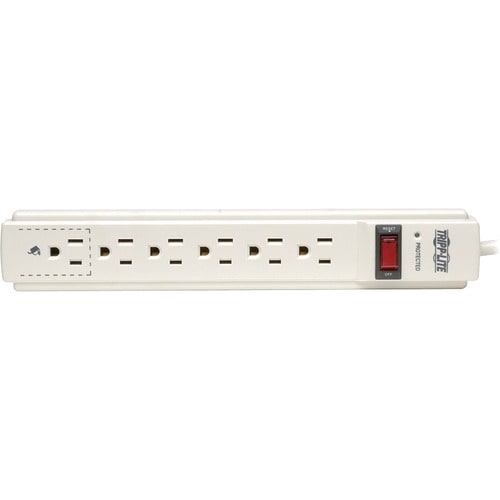 Tripp Lite TLP604TEL Protect It! 6-Outlet Surge Protector (Telephone &