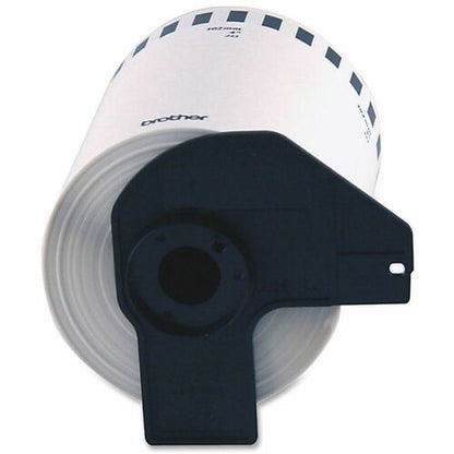 Brother DK2243 Continuous Length Paper Labels - 4\" (101.60 mm) Width - Direct T