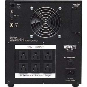 Tripp Lite by Eaton SMART700DV 700VA Dual Voltage Tower Line Interacti
