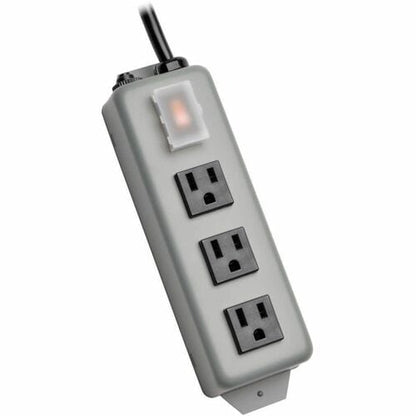 Tripp Lite 3SP 3 Outlets Power Strip - NEMA 5-15P - 3 NEMA 5-15R - 1.83m