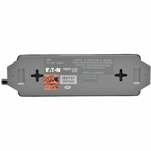 Tripp Lite 3SP 3 Outlets Power Strip - NEMA 5-15P - 3 NEMA 5-15R - 1.83m