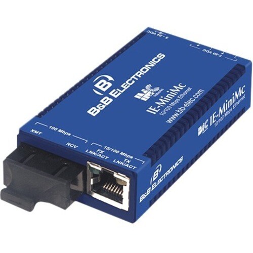 Advantech B+B SmartWorx IE-MiniMc Transceiver/Media Converter