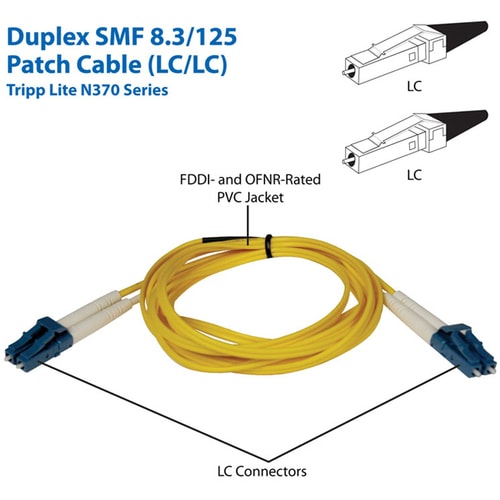 Tripp Lite Fiber Optic Duplex Patch Cable