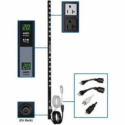 Tripp Lite PDUMV40 PDU Metered DUAL 120V 40A 32 Outlet - 32 x NEMA 5-1
