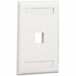 Panduit 1 Socket NetKey Faceplate  - MOQ (minimum order quantity)10 MOV (minimum