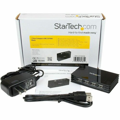 StarTech.com 7 Port USB 2.0 Hub - Hub - 7 ports