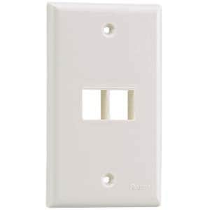 Panduit 2 Socket Netkey Faceplate  - MOQ (minimum order quantity)10 MOV (minimum