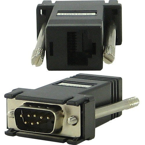 DBA0021C ADAPTER IOLAN SCS48C RJ-45F TO DB-9M CROSSOVER DTE