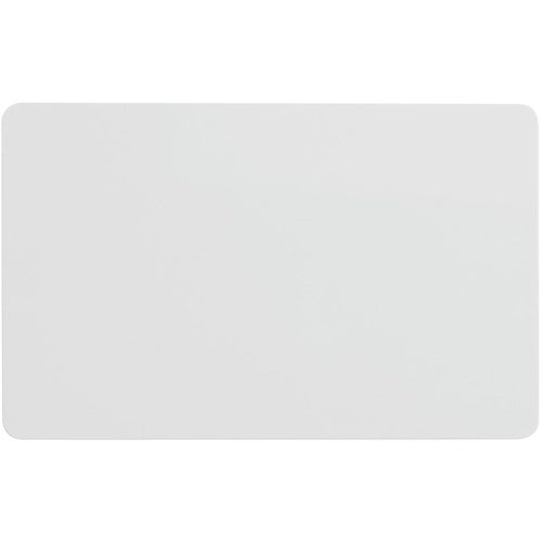 ZEBRA WHITE PVC CARDS 15MIL WITH WRITEABLE BACK 500CARDS