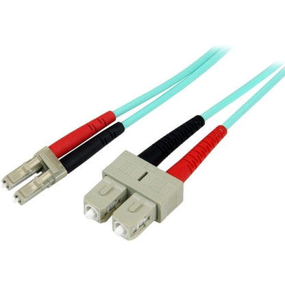Câble fibre optique multimode LC/UPC vers SC/UPC OM3 StarTech.com de 10 m (30 pi)