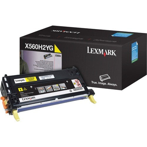 CARTOUCHE DE TONER JAUNE À HAUTE CAPACITÉ 10K POUR X560N