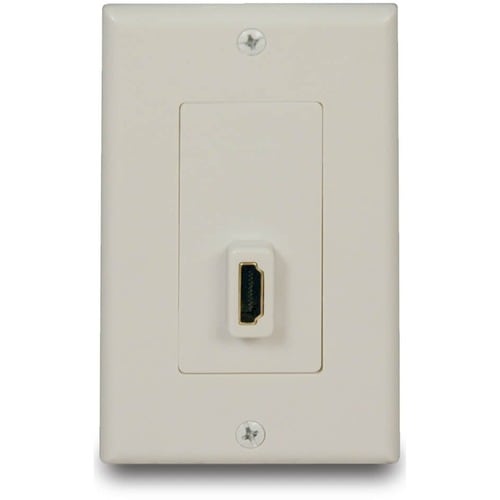 Tripp Lite Home Theater HDMI Send / Receive Pass-Through Wallplate - 2 x Socket(