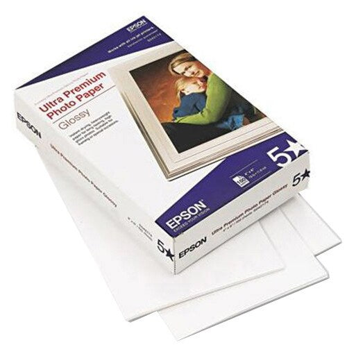PAPEL FOTOGRÁFICO ULTRA PREMIUM BRILLANTE DE 100 HOJAS 4X6