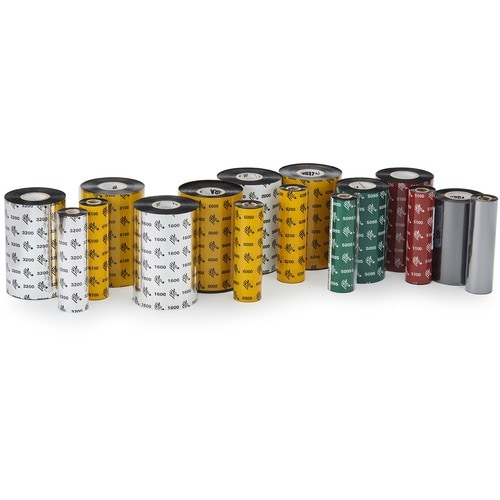Zebra Resin Ribbon 2.52inx242ft 5095 High Performance 0.5in core - Thermal Trans