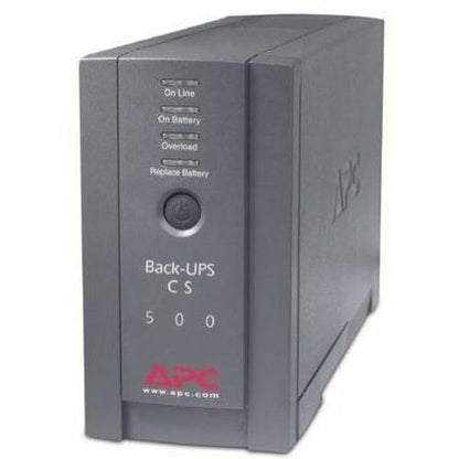 APC by Schneider Electric APC Back-UPS CS 500VA Tower UPS - 500VA/300W