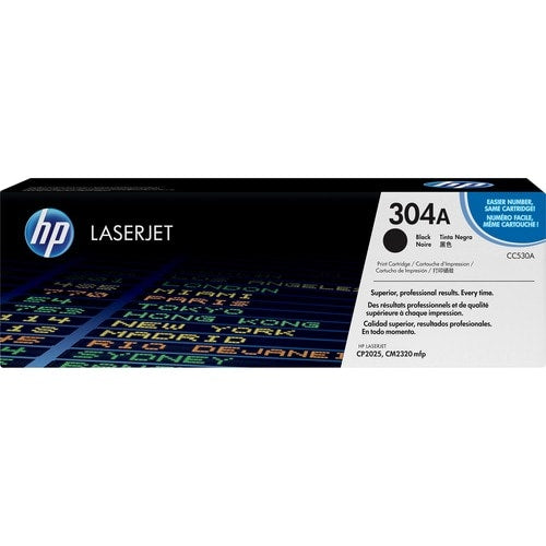CARTOUCHE DE TONER NOIR POUR LASERJET COULEUR SÉRIE CP2025 CM2320