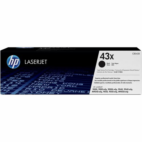 HP 43X (C8543X) Original Laser Toner Cartridge - Single Pack