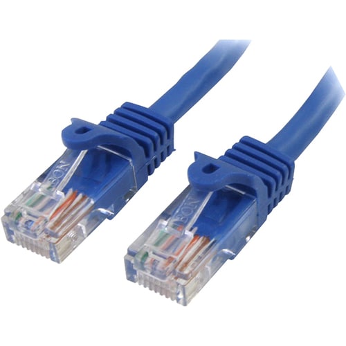 Câble patch UTP Cat5e anti-accroc bleu StarTech.com de 7,6 m
