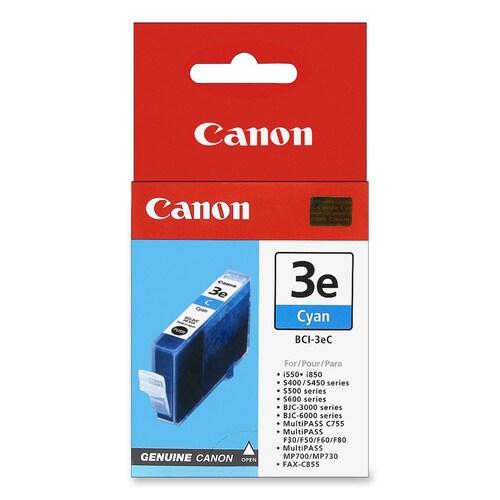 Canon BCI-3EC Original Ink Cartridge - Inkjet - 520 Pages -