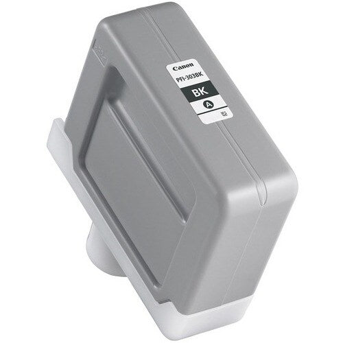 Canon PFI-303BK Original Inkjet Ink Cartridge - Black - 1 Pa