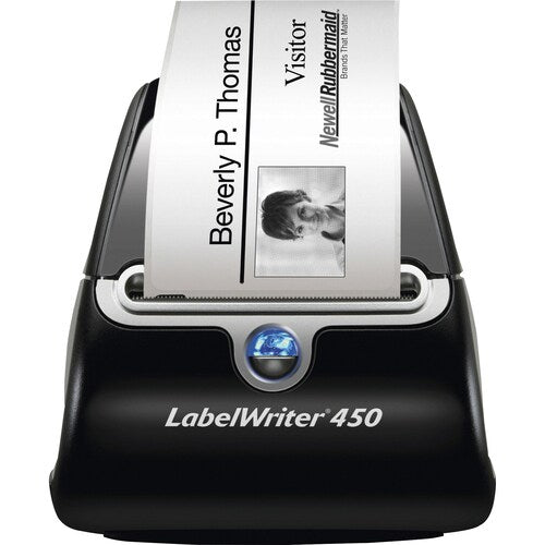 1PK/10PK BADGE LBL CON AGUJERO DE CLIP 57.2X101.6MMF/DYMO