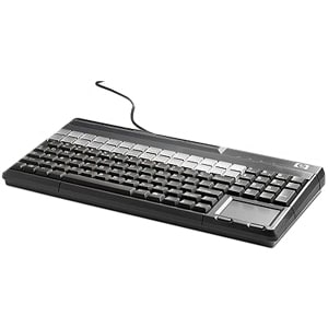 Teclado POS HP FK221AA - 106 teclas - Disposición QWERTY - 28 teclas redefinibles - USB