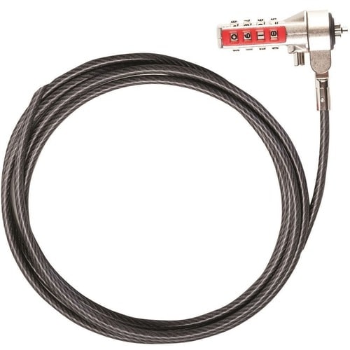 Targus DEFCON CL (Notebook Cable Lock) - Combination Lock - Galvanized Steel - 1