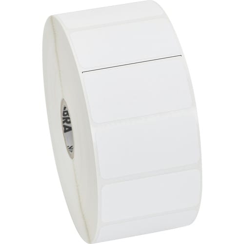 Papel de etiquetas Zebra de 2 x 1 pulgada, transferencia térmica, Zebra Z-Perform 2000T, núcleo de 1 pulgada, 2 pulgadas