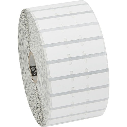 Zebra Label Polypropylene 2.2 x 0.5in Direct Thermal Zebra PolyPro 4000D 1 in co