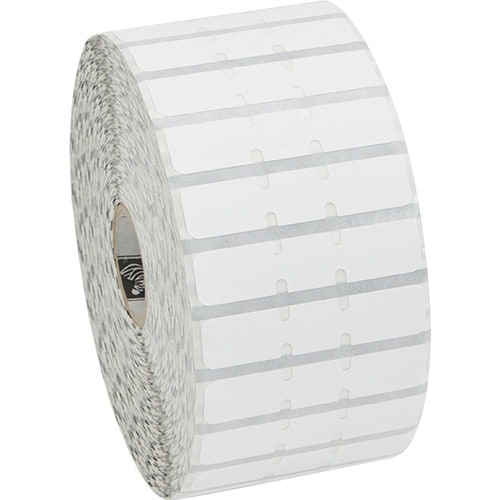 Zebra Label Polypropylene 2.2 x 0.5in Direct Thermal Zebra 8000D Jewelry 1 in co
