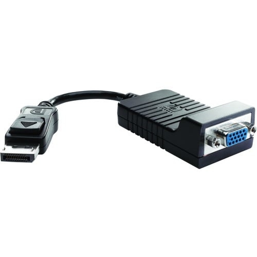 HP Inc. HP DisplayPort to VGA Adapter - HD-15 Female VGA