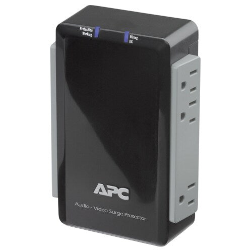 APC by Schneider Electric APC P6V 6-Outlets Surge Suppressor - Receptacles: 6 x AC Power