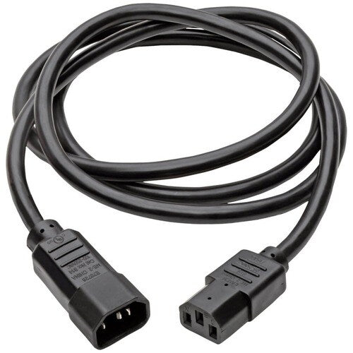 Cable de extensión de alimentación de 1.8 m (6 pies) de Tripp Lite, C14 a C13, de alta resistencia, 15 A, 14