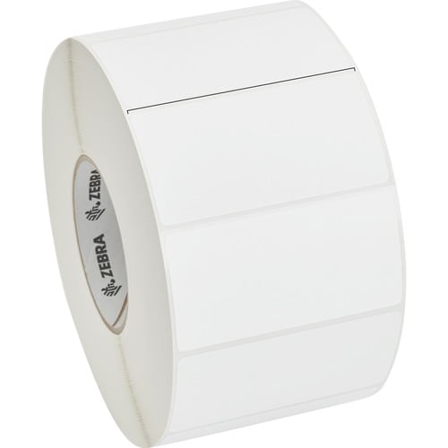 Zebra Label Paper 4 x 2in Direct Thermal Zebra Z-Perform 1000D 3 in core - 4\" (
