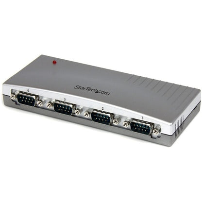StarTech.com USB to Serial Adapter Hub - 4 Port - Bus Powered