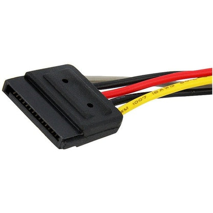 StarTech.com 6in SATA Power Y Splitter Cable Adapter