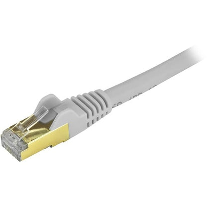 StarTech.com 1 ft CAT6a Ethernet Cable - 10 Gigabit Category 6a Shielded Snagles