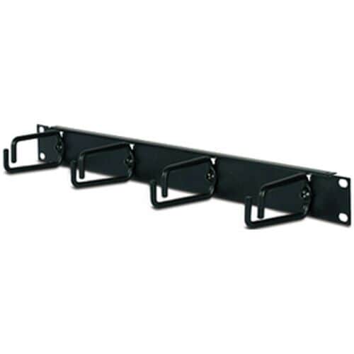 Organiseur de câbles horizontal APC 1U - Gestionnaire de câbles - Noir - Rack 1U He