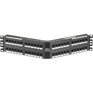 Panduit DP6A 10Gig DPA486X88TGY Angled Cat6a 48