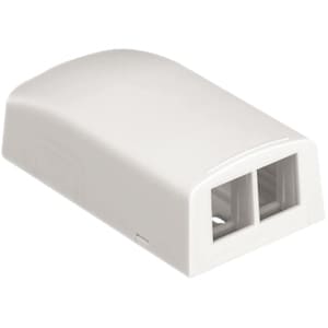 Panduit NetKey 2 Sockets Surface Mounting Box  - MOQ (minimum order quantity)10