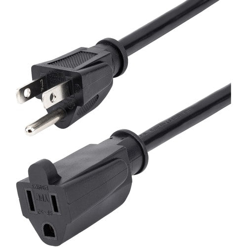 StarTech.com 6ft (2m) Power Extension Cord