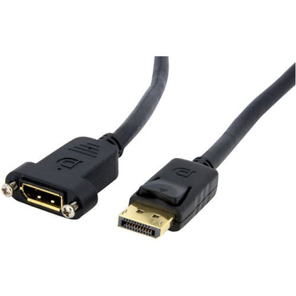StarTech.com 3ft (1m) Panel Mount DisplayPort Cable