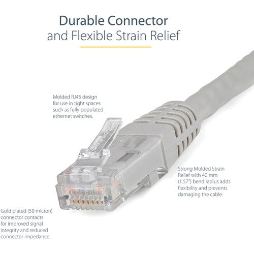 Câble Ethernet CAT6 StarTech.com de 1,8 m